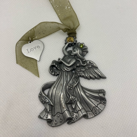 Gloria Duchin Silver Tone Pewter Angels - Picture 4 of 7